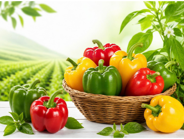 Fresh Capsicum - Premium Quality Fresh Capsicum from Vrinda Agro