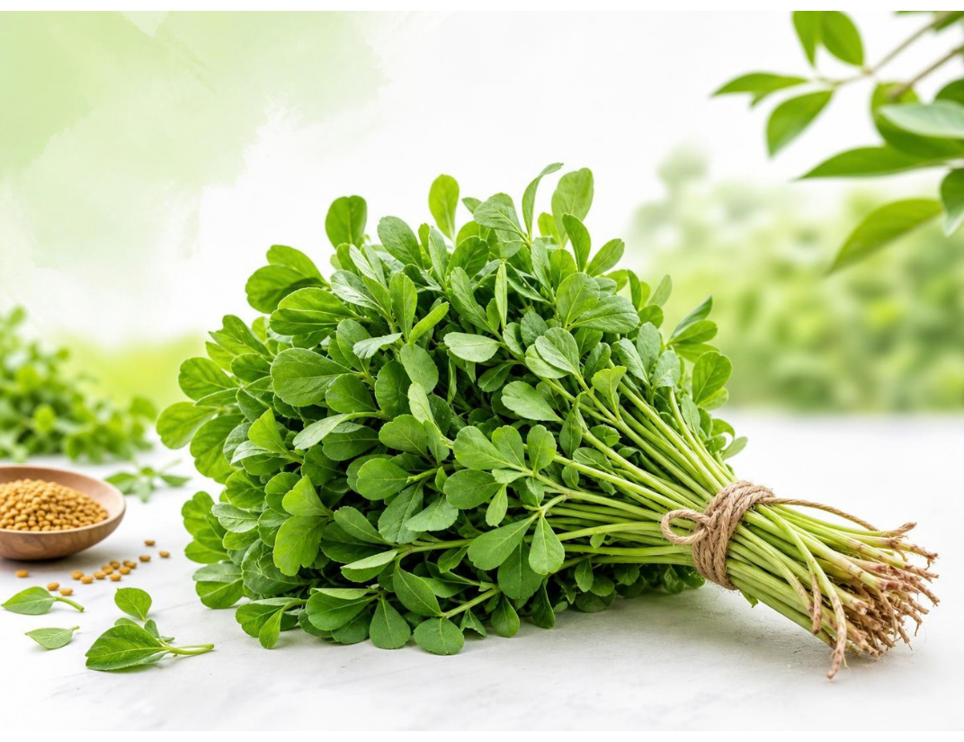 Bundled Farm Fresh Fenugreek Methi