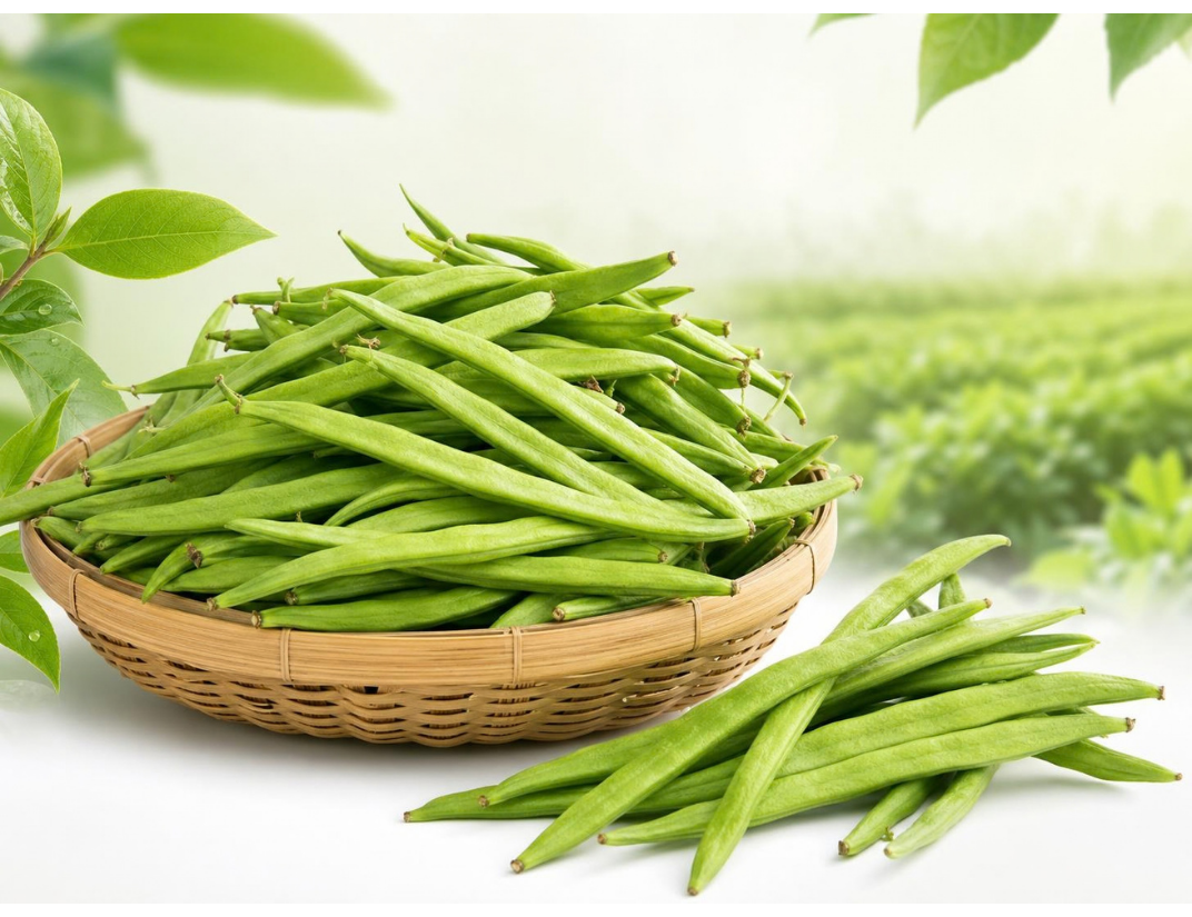 Fresh Green Cluster Beans Gavar