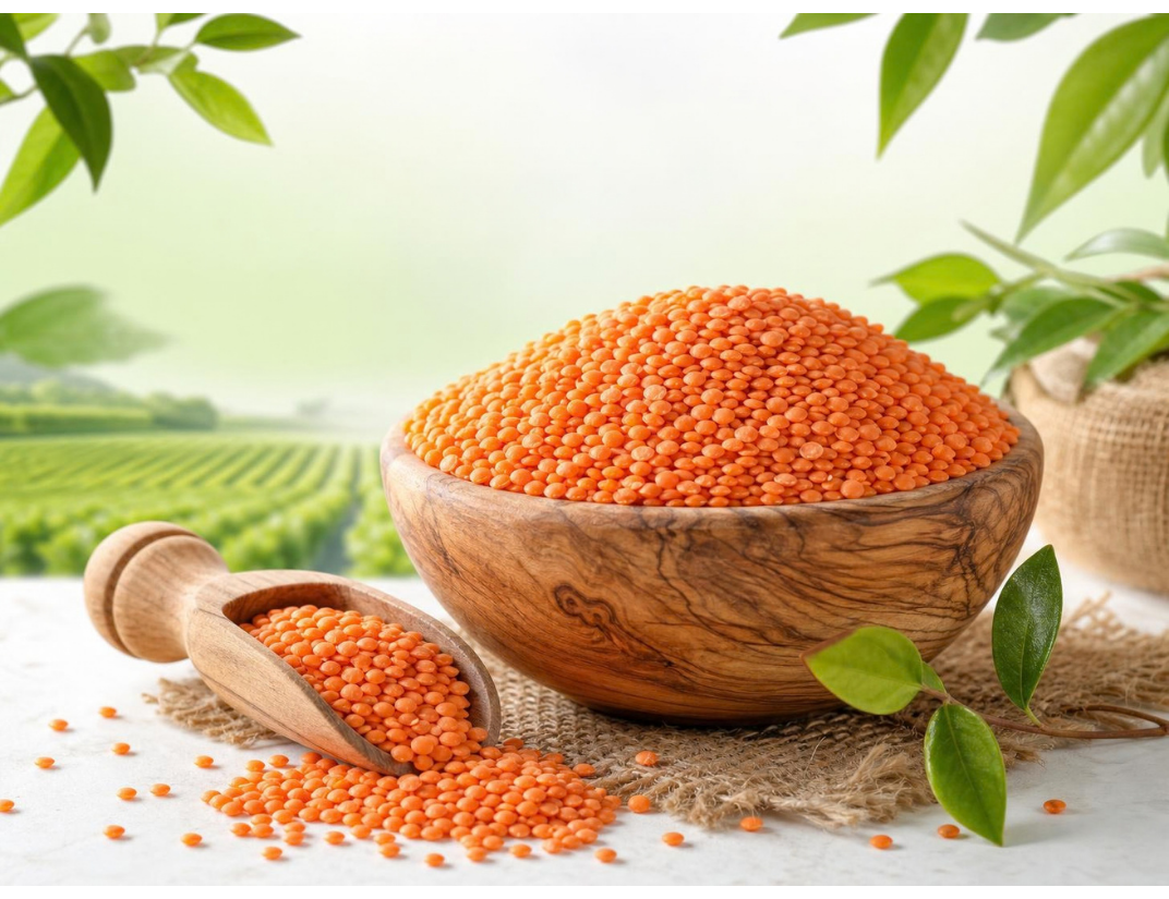 Indian Red Lentil pulses for export
