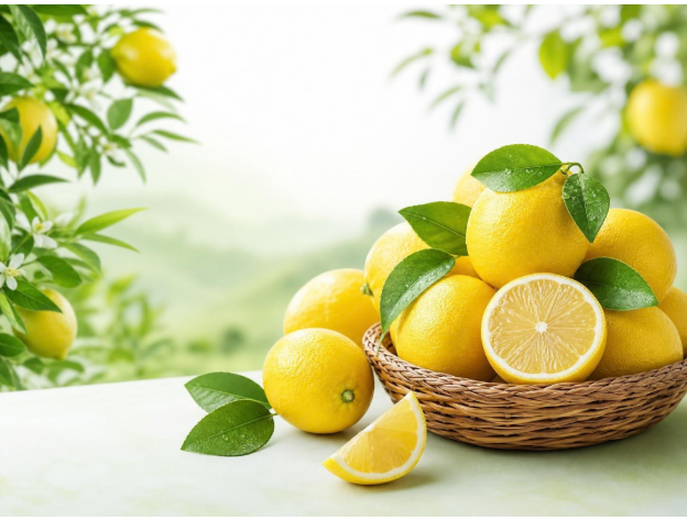 Fresh Indian lemons with natural citrus freshness from Vrinda Agro